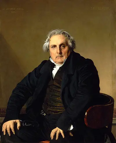 Portrait of Monsieur Bertin Jean-Auguste-Dominique Ingres